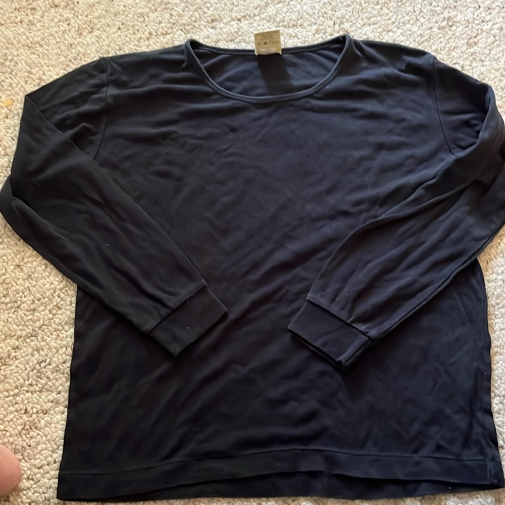 Black thermal top size L